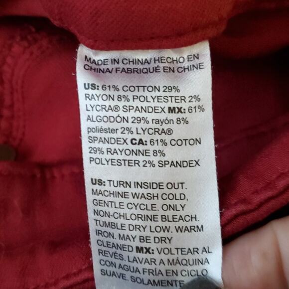 Chico's Pull On Jegging Ankle Jean sz 12 - Picture 4 of 4